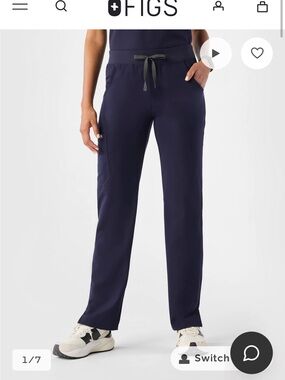 FIGS Kade Straight-Leg Scrub Pant nwt